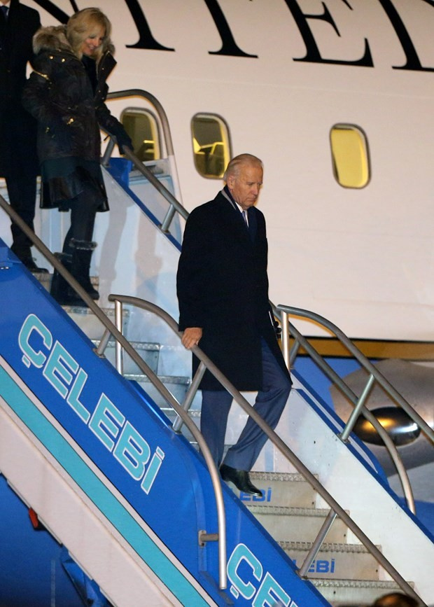 ABD Başkan Yardımcısı Biden Türkiye'ye geldi