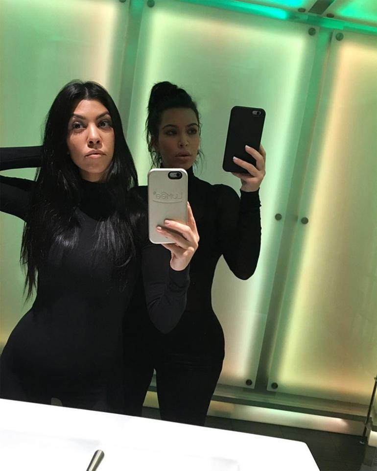 Kim Kardashian'ın doğumdan sonraki ilk fotoğrafı! Herkes şoke oldu