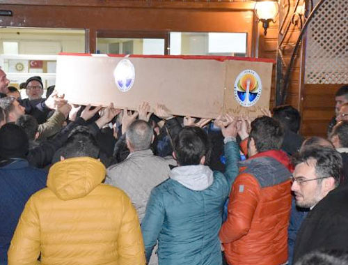 Suriye'de şehit edilen MHP'li Küçük'ün cenazesi İstanbul'da