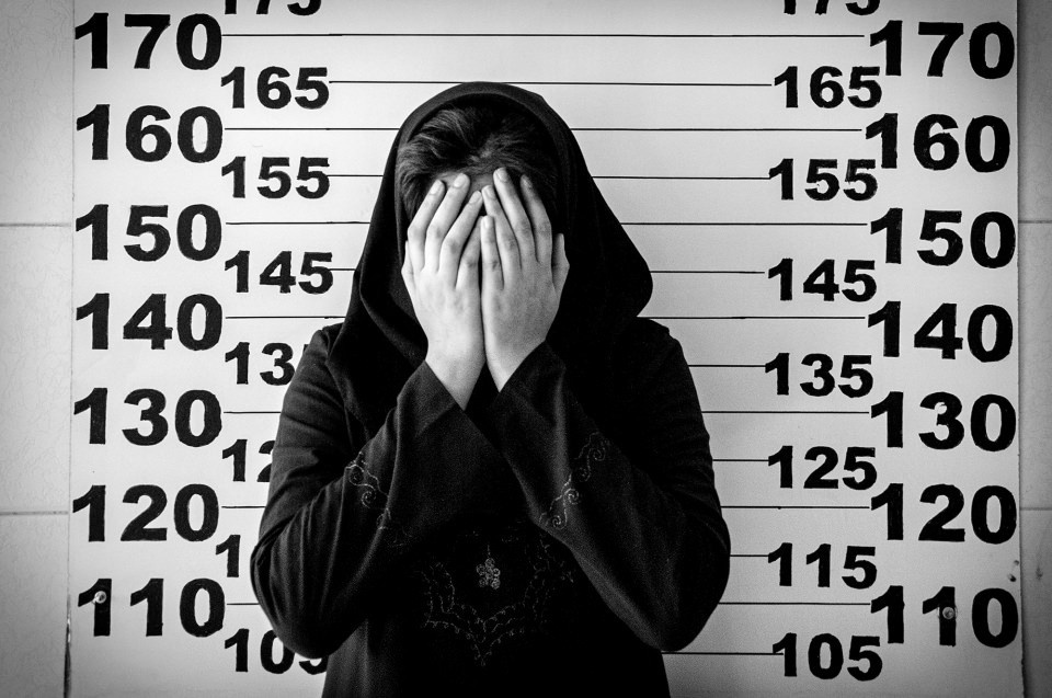 İranlı kadın mahkumlar işte böyle görüntülendi...