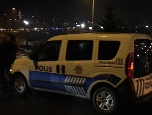 Beşiktaş'ta polis şüpheli bir kişi vurdu