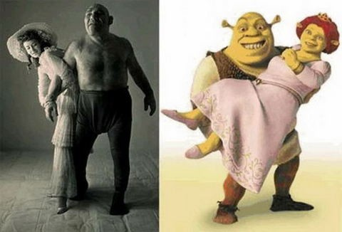 Sadece animasyon karakteri değil... İşte gerçek Shrek