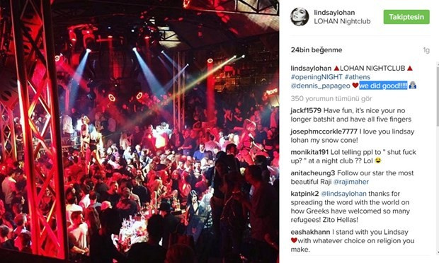 Lindsay Lohan İstanbul gecelerine el atacak