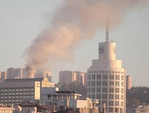 Ankara'da ünlü otelde yangın!