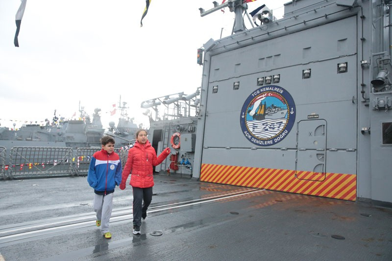 Donanma gemilerini ilk kez göreceksiniz! 29 Ekim'e özel açıldı