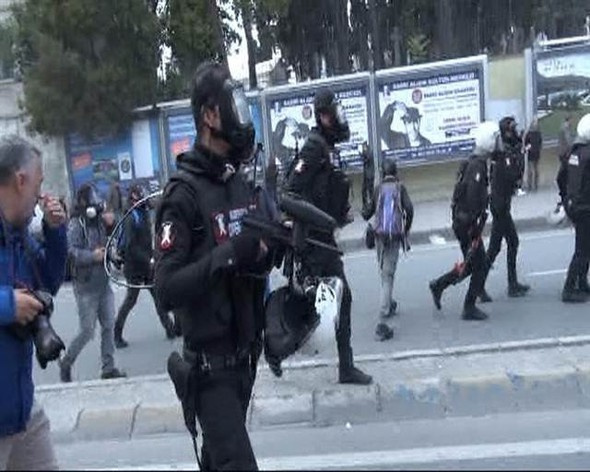 Şişli'de HDP'li gruba polis müdahale etti!
