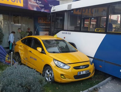 Ankara'da belediye otobüsü dehşeti