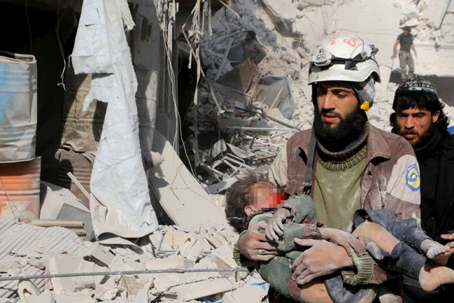 Suriye'den yürek yakan görüntüler!