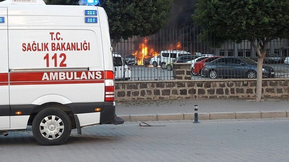 Adana patlaması olay yerinden ilk görüntüler