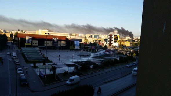 Adana patlaması olay yerinden ilk görüntüler