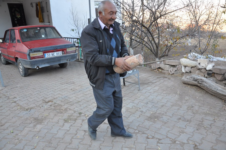 Nevşehir'de gergedan fosilinden sonra şimdi de...