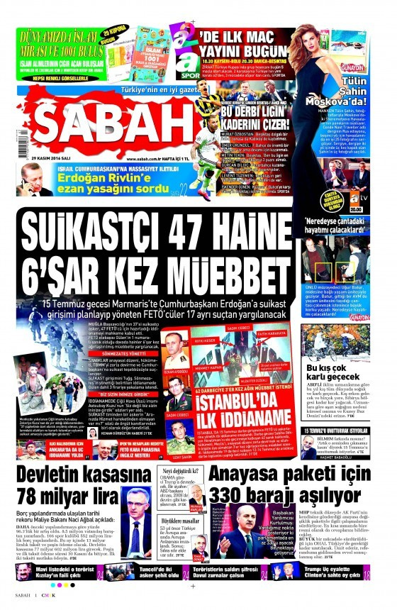 Gazete manşetleri Hürriyet - Aydınlık - Sözcü ne yazdı?