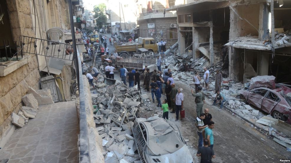 2012'den beri savaş halinde Halep'ten son görüntüler