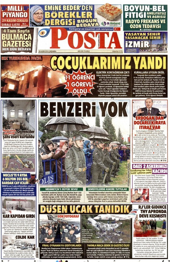 Gazete manşetleri Hürriyet - Habertürk- Sözcü ne yazdı?