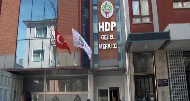 HDP Genel Merkezi önünde olağanüstü önlem!