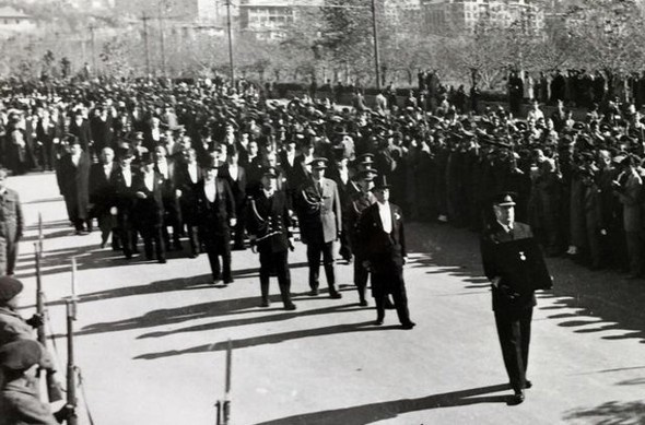 Atatürk'ün cenazesinden hiç görülmeyen fotoğraflar