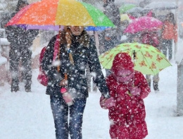 Bingöl'de okullar tatil edildi hava durumu fena!