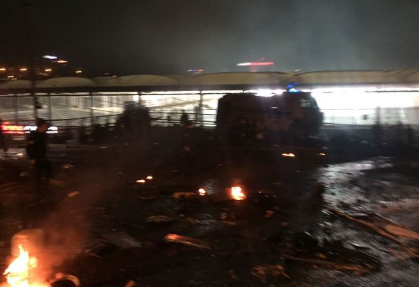 İstanbul'daki patlamadan şok kareler