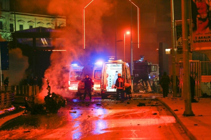 İstanbul patlama dış basın böyle gördü