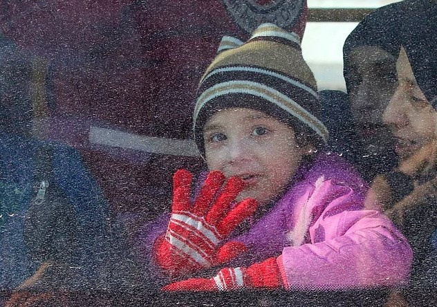 Halep'ten tahliyeler başladı