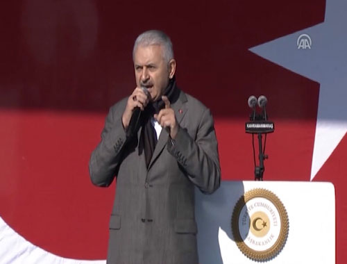 Başbakan Yıldırım: Bu millet korkmaz, bu millet pes etmez!