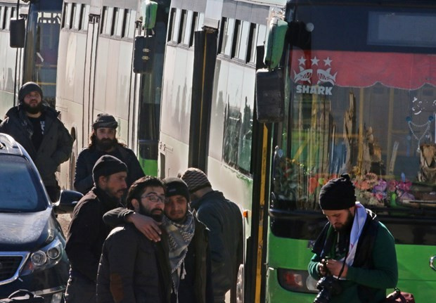 Halep'teki yeşil otobüsler neyin simgesi?