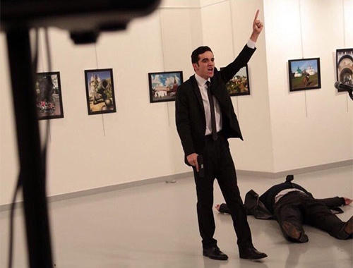 Rus büyükelçisini öldüren suikatçi bakın kim çıktı?