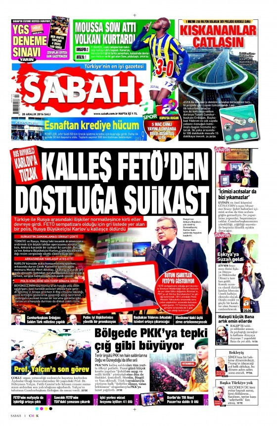 Gazete manşetleri Hürriyet - Sözcü - Cumhuriyet ne yazdı?