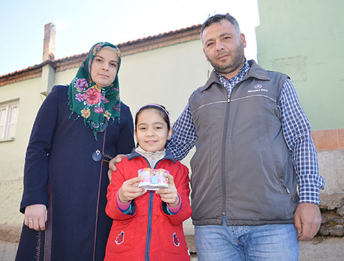 Küçük Nesibe Halepli çocukları görünce