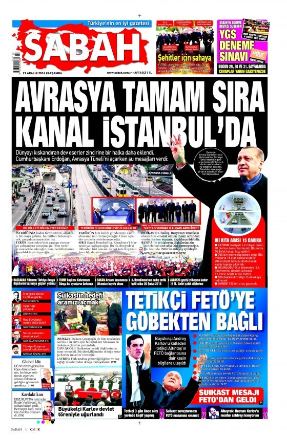 Gazete manşetleri Hürriyet - Sözcü - Cumhuriyet ne yazdı?