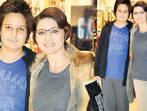 Nurgül Yeşilçay'ın oğlunun son hali ne kadar büyümüş!