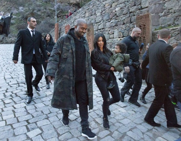 Kanye West Kim Kardashian böyle görüntülendiler!