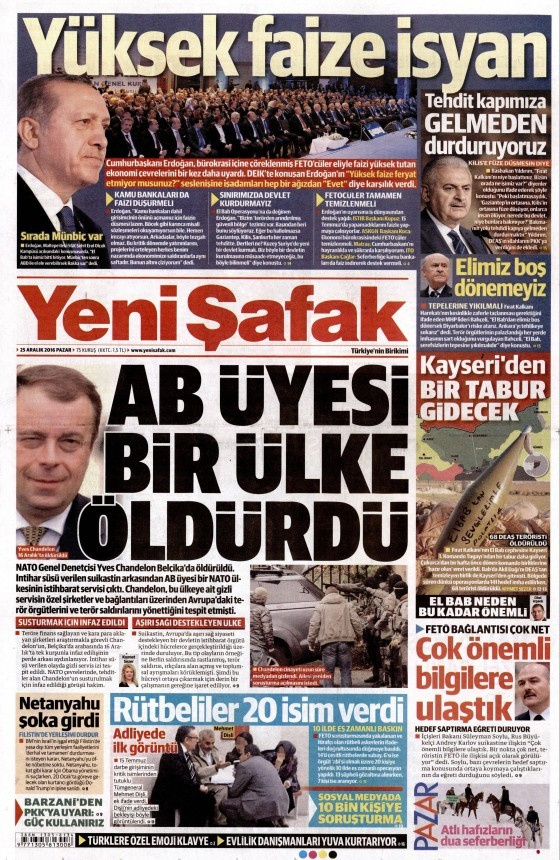 Gazete manşetleri Sözcü - Cumhuriyet - Hürriyet ne yazdı?