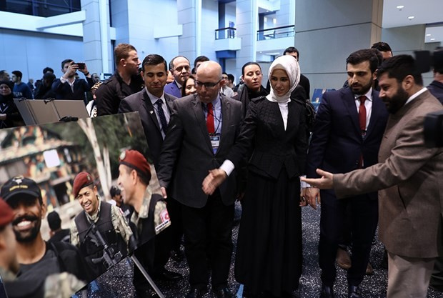 Sümeyye Erdoğan ve eşi düğünden sonra ilk kez yan yana görüntülendi