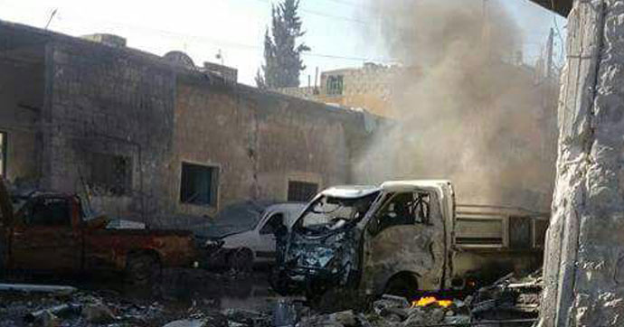 İdlib'e hava saldırısı! Onlarca ölü ve yaralı var
