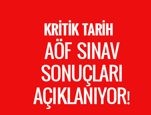 AÖF sınav sonuç ekranı sorgu paneli-2016