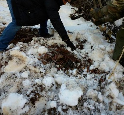 Asker kazdıkça çıktı toprak altına saklamışlar