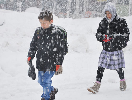 Karabük'te okullar tatil mi hava durumu kötü