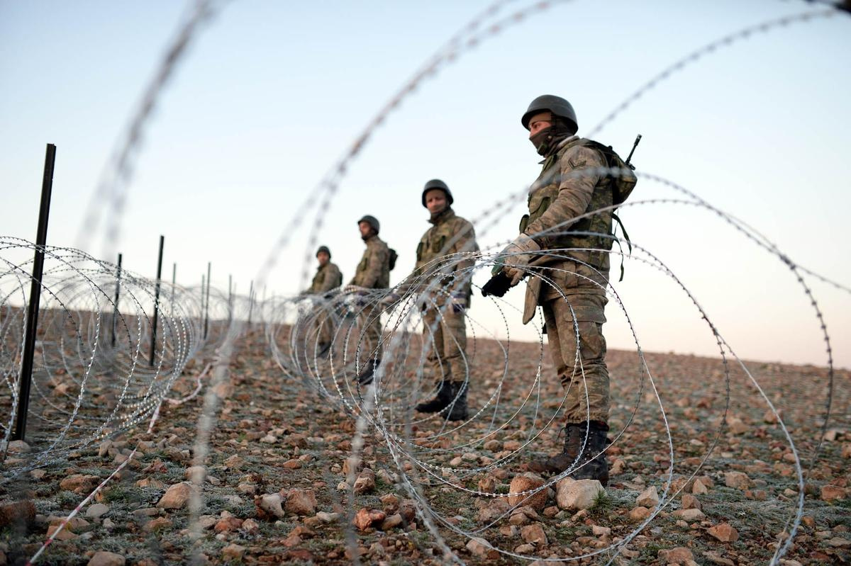 Suriye sınırında 1 asker şehit oldu