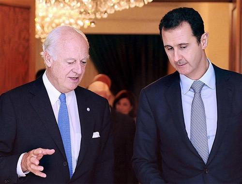 BM'den Suriye sürprizi! Mistura, Şam yolcusu!