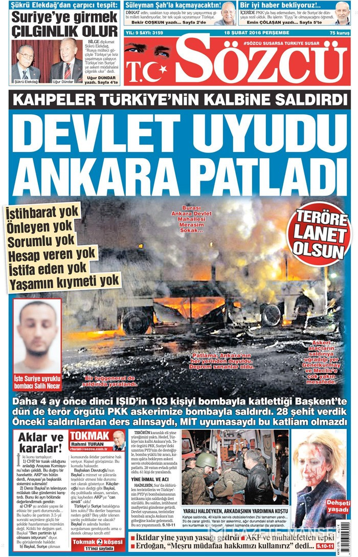 Gazete manşetleri - Sabah - Milliyet ve Star ne yazdı?