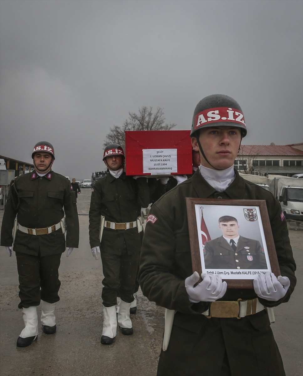 Şırnak şehidi uğurlandı! İnzibat gözyaşlarına boğuldu