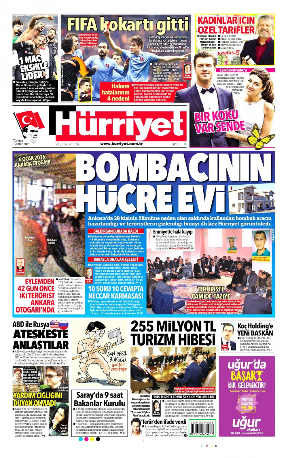 Gazete manşetleri Hürriyet - Milliyet ve Sözcü ne yazdı?