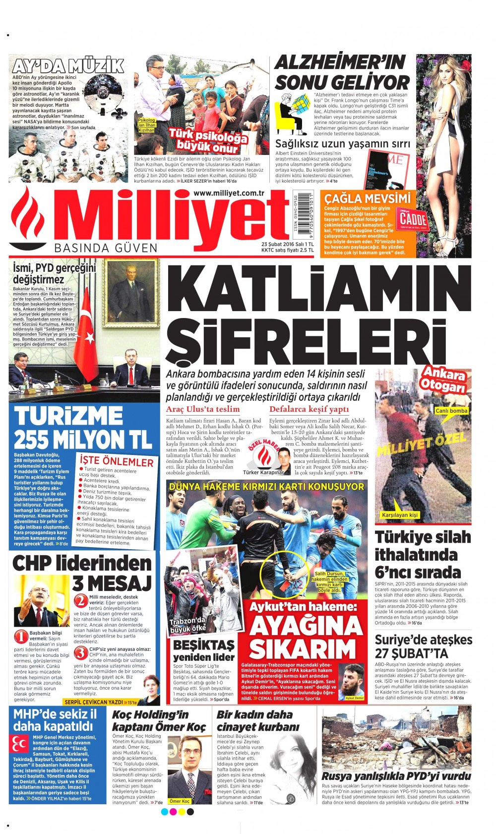 Gazete manşetleri Hürriyet - Milliyet ve Sözcü ne yazdı?