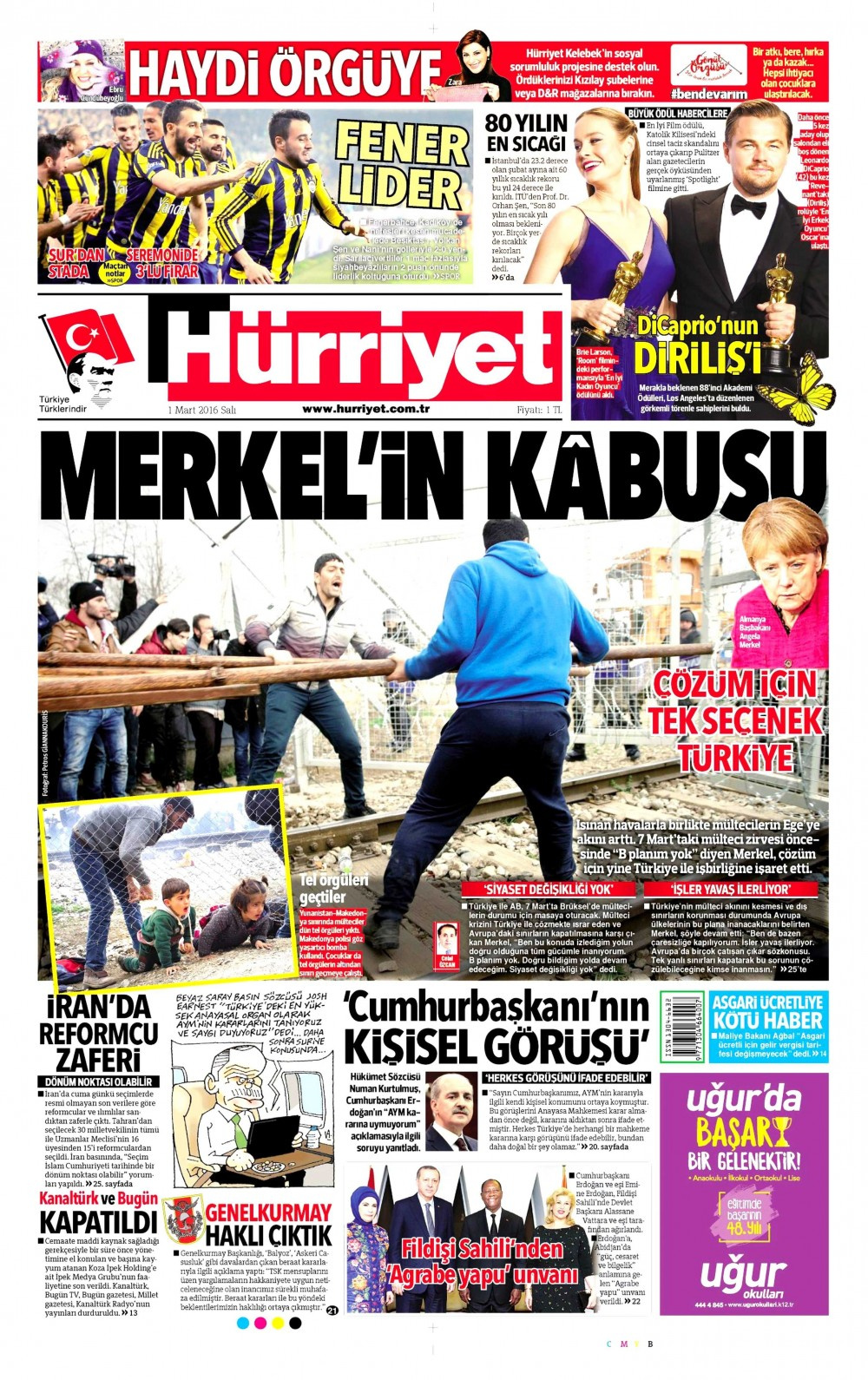 Gazete manşetleri Hürriyet - Milliyet ve Sözcü ne yazdı?