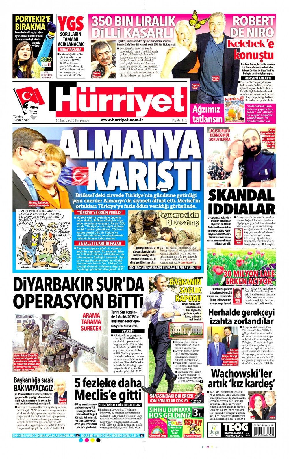 Gazete manşetleri Hürriyet - Milliyet ve Habertürk ne yazdı?