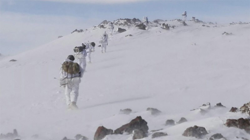 Tendürek Dağı'nda PKK operasyonu müthiş görüntüler