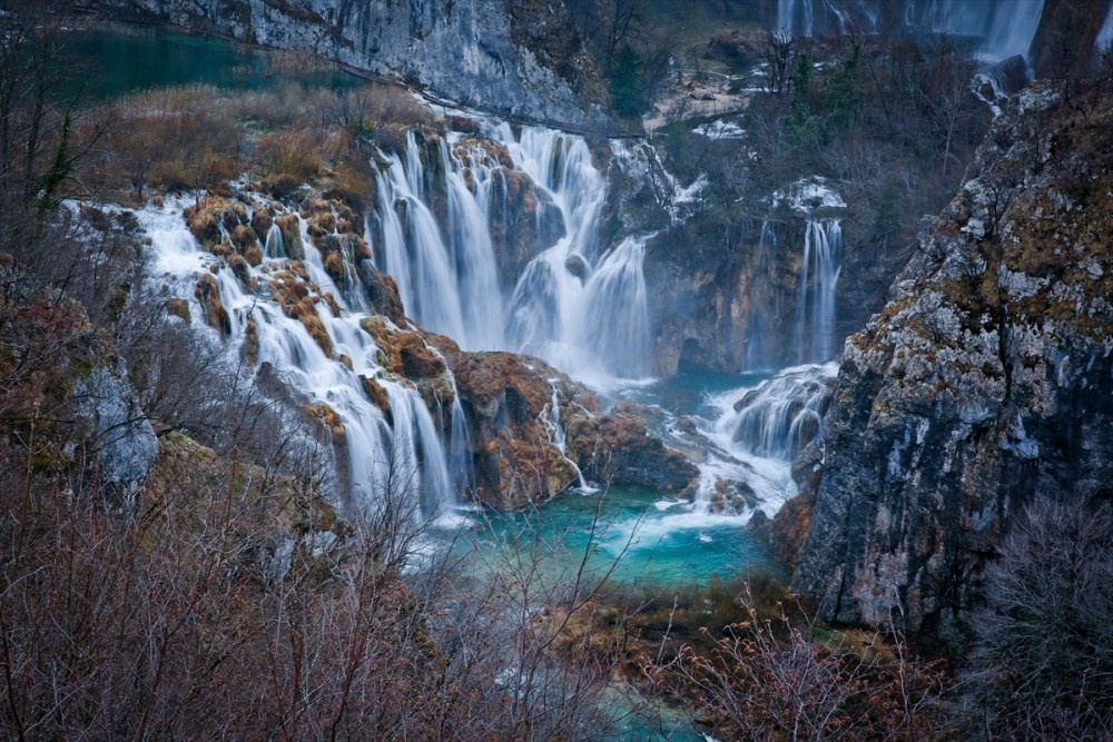 Plitvice Milli Parkı görenleri büyülüyor!