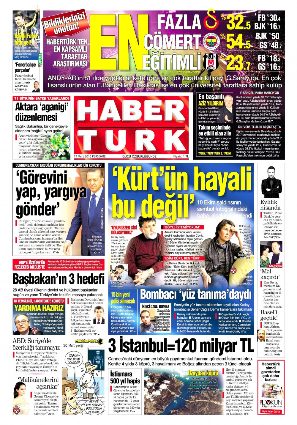 Gazete manşetleri Hürriyet - Star ve Sözcü ne yazdı?