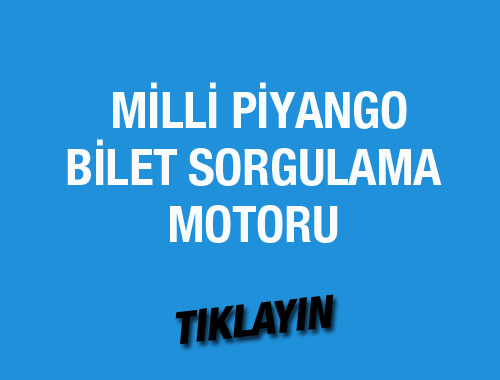 Milli Piyango bilet sorgulama 19 Mart 2016 çekilişi